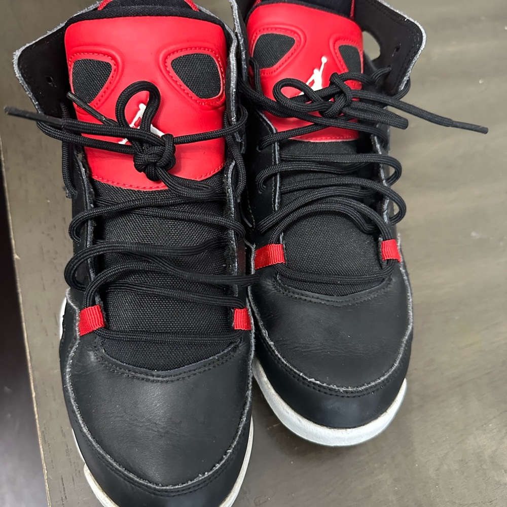 Jordan Kids Sneakers Black and Red
